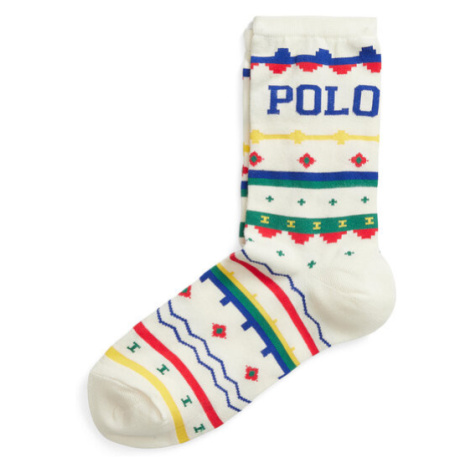 Polo Ralph Lauren Ponožky Vysoké Unisex 455898058001 Béžová