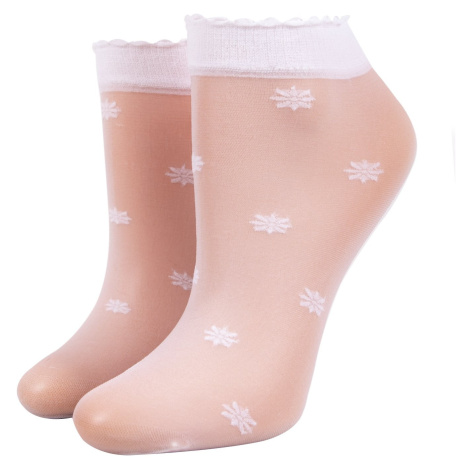 Yoclub Kids's Girls' Socks With Pattern 20 Den 2-Pack SKA-0080G-A520