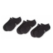 Nike Súprava 3 párov kotníkových ponožiek unisex SX6843 010 Čierna