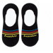Čierne členkové ponožky Ťapa Čierna