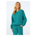 DKaren Woman's Sweatshirt Rehema Marine Green