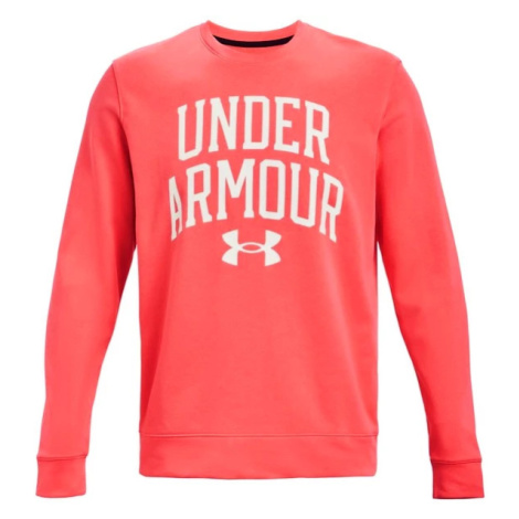 Men's Under Armour Sweatshirt RIVAL TERRY CREW-RED