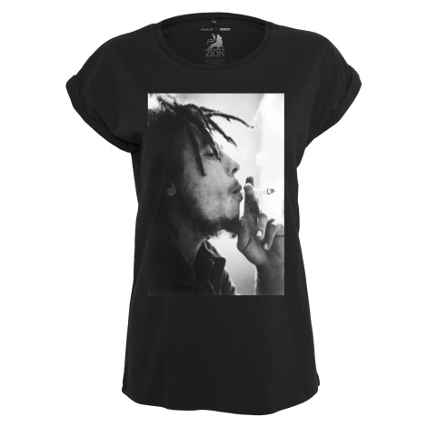 Bob Marley tričko Ladies Tee Čierna