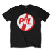 PIL Public Image Ltd tričko Logo Čierna