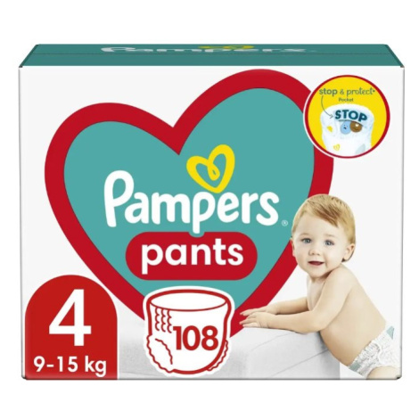 Pampers Pants S4 (9 - 15 kg), 108 ks