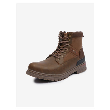 Celio Brown ankle boots - Men's