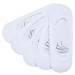 Invisible Socks 5-Pack White