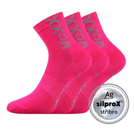 Ponožky Voxx Adventurik magenta, 3 páry