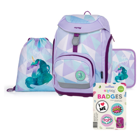 Oxybag Školský set 4-dielny OXY Sherpy Unicorn