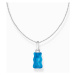 Thomas Sabo KE2209-052-1-L45V Silver chain with blue Goldbears pendant