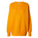 Nike Sportswear Mikina 'PHOENIX FLEECE'  oranžová / biela