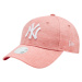 New-Era  Wmns Jersey Ess 9FORTY New York Yankees Cap  Šiltovky Ružová