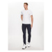 Versace Jeans Couture Tričko 75GAHT06 Biela Regular Fit