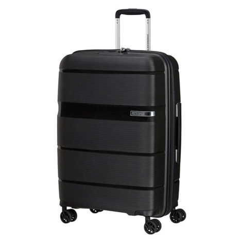 American Tourister Skořepinový cestovní kufr Linex 63 l - černá