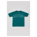 DEFACTO Baby Boy Crew Neck Printed Short Sleeve T-Shirt