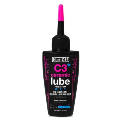 MUC-OFF C3 WET CERAMIC LUBE Mazivo na reťaz do mokra s keramikou do mokra, dummy, veľkosť