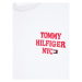 Tommy Hilfiger Tričko Nyc Graphic KG0KG06671 D Biela Regular Fit