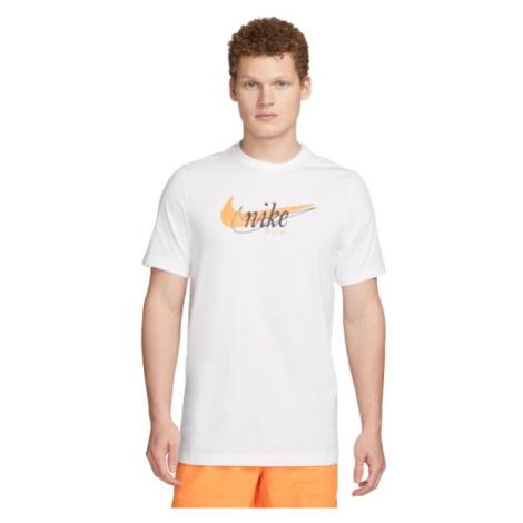 Nike NK DF TEE HERITAGE Pánske tričko, biela, veľkosť