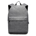 Konofactory Sivý ľahký batoh do školy &quot;Basic&quot; 12L