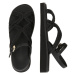 See by Chloé Remienkové sandále 'SANSA'  čierna