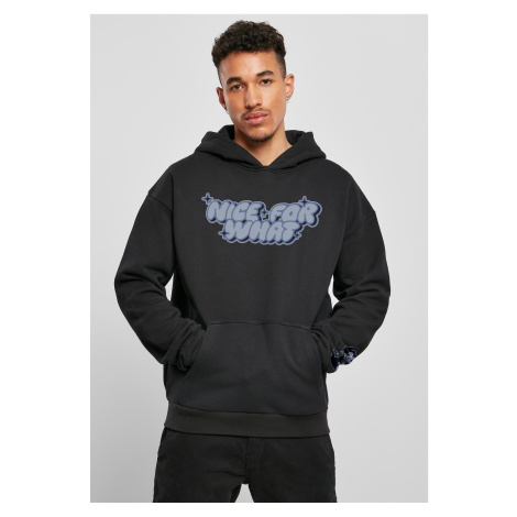 Men's Nice For What ultra Heavy Oversize Hoodie - Black