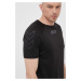 Tréningové tričko Hummel Topaz čierna farba, s potlačou, 213475