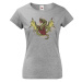 Dámské tričko s potlačou draka - tričko pre milovníkov drakov