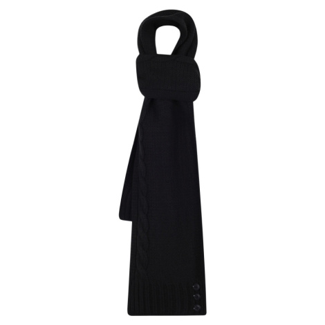 Women's knitted scarf ALPINE PRO FATIMA black
