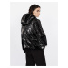 Čierna dámska prešívaná obojstranná zimná bunda Armani Exchange