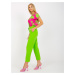 Svetlozelené elegantné nohavice -TO-SP-18154.10X-green