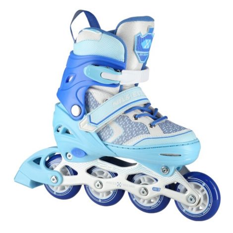 Detské kolieskové korčule NILS Extreme NA 14198 modré