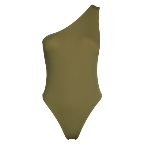 Calvin Klein Swimwear Jednodielne plavky 'Core Archive '  zelená