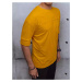 Trendové tričko v žltom prevedení
