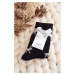 Women's Christmas Socks 3-Pack Grey and Black