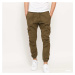 Kalhoty Urban Classics Cargo Jogging Pants Green