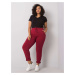 Sweatpants-RV-DR-6300.19-burgundy