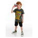 Denokids Dino Explorer Boys T-shirt Shorts Set