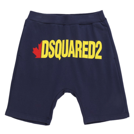 DSQUARED2 Nohavice  námornícka modrá / žltá / červená Dsquared²