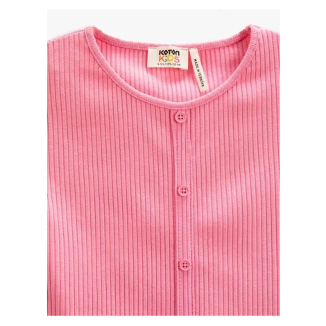 Koton Girls' T-shirt Pink 3skg10026ak