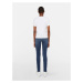 Džínsy Trussardi 5 Pocket 105 Skinny High Waist Denim Blue Indigo