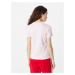 ADIDAS SPORTSWEAR Funkčné tričko 'Essentials'  ružová / biela