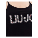 Liu Jo Beachwear Letné šaty VA3047 JS003 Čierna Regular Fit