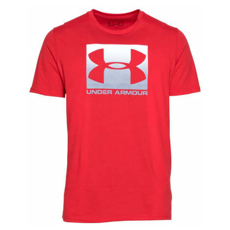 UNDER ARMOUR Funkčné tričko  sivá / červená / biela