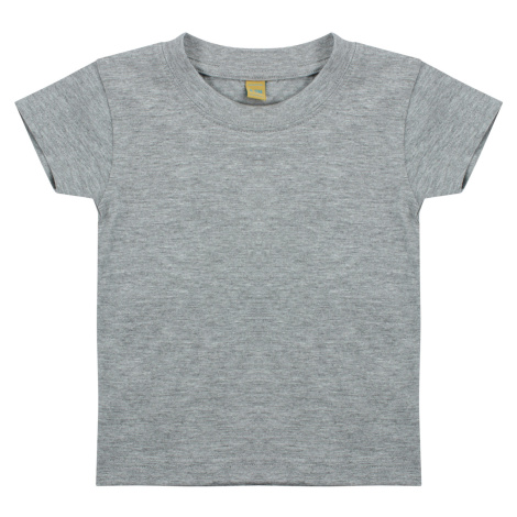 Larkwood Dojčenské tričko LW020 Heather Grey