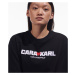 Tričko Karl Lagerfeld Klxcd Logo T-Shirt Čierna