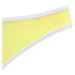 VENICE BEACH Bikinové nohavičky  žltá / biela