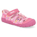 Barefoot detské sandále Koel - Madison Garden Coral ružové