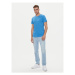 Tommy Jeans Tričko Jaspe DM0DM09586 Modrá Slim Fit