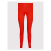 Adidas Legíny HK5169 Červená Slim Fit
