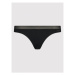 Calvin Klein Underwear Stringové nohavičky 000QF6307E Čierna